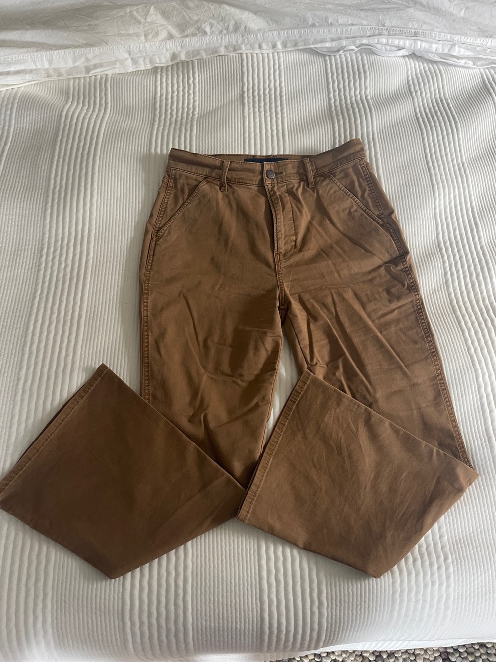 Veronica Beard Ankle Flare Pants - Acorn